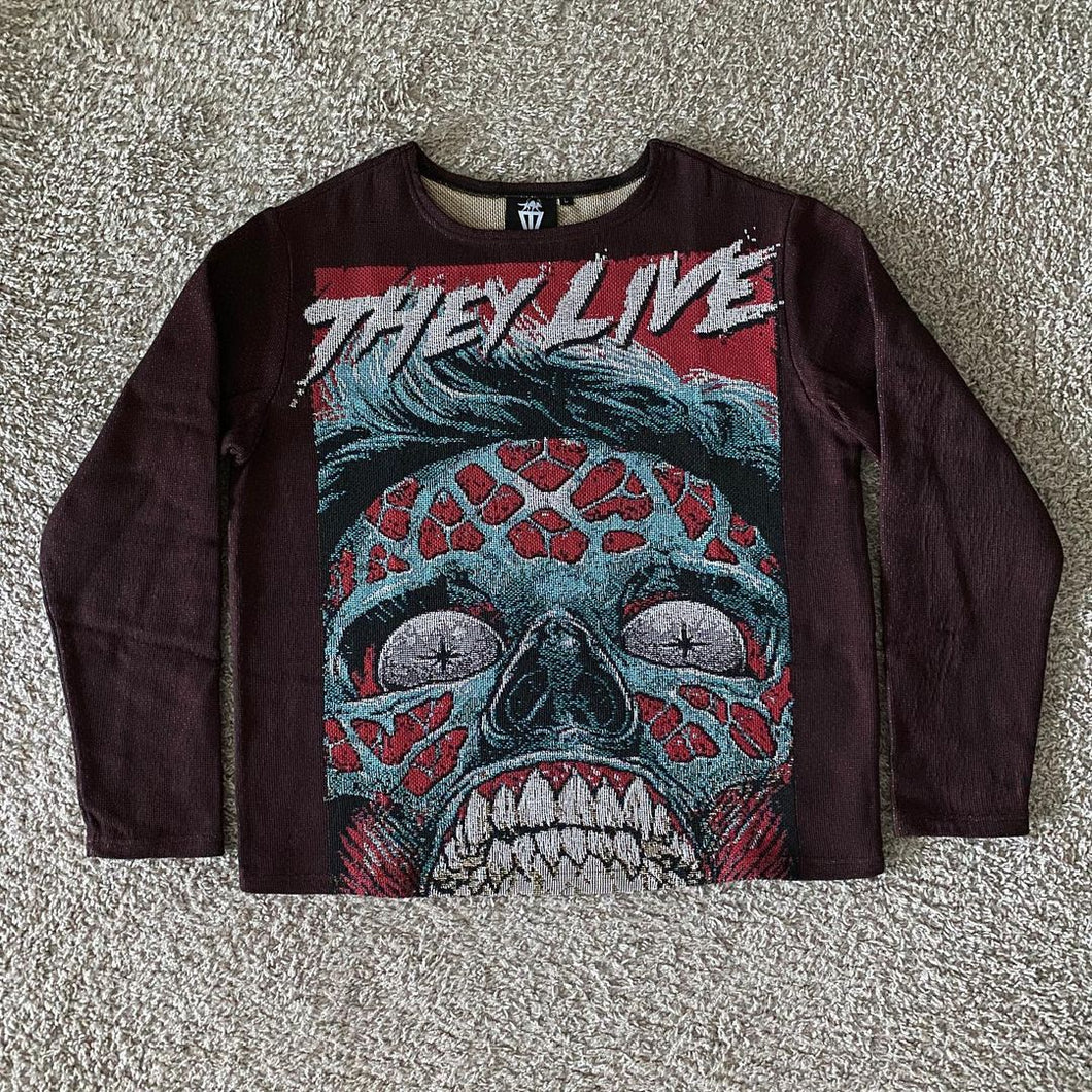 They Live Tapestry Crew Neck